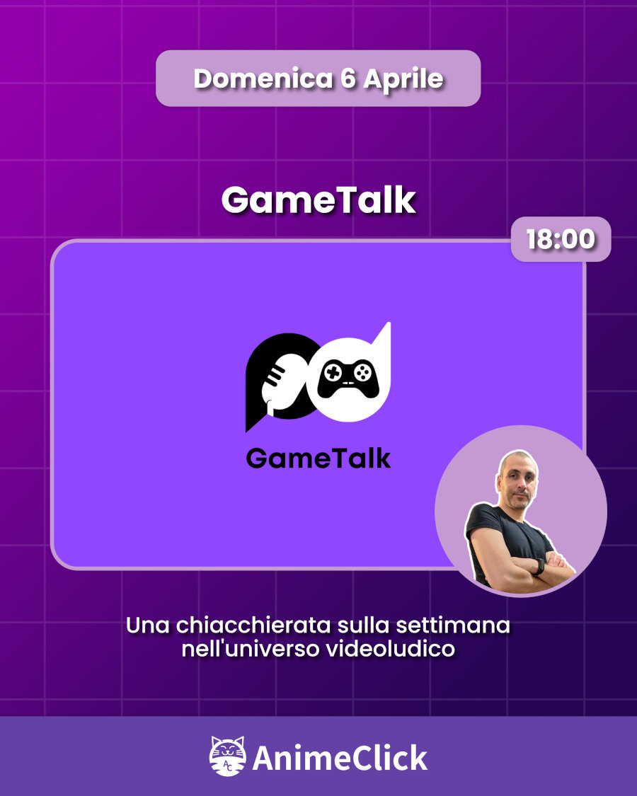 AnimeClick su Twitch: programma dal 31 marzo al 6 aprile AnimeClick su Twitch: programma dal 31 marzo al 6 aprile
